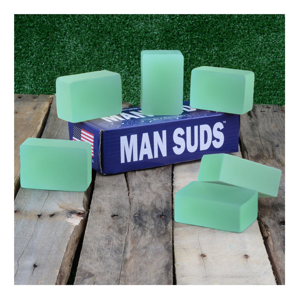 Man Suds - Men's Natural Fresh Aloe Bar Soap