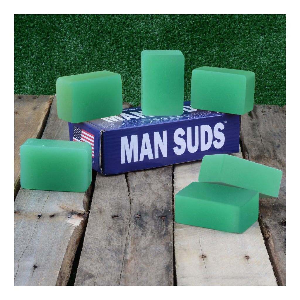 Man Suds - Men's Natural Cedar and Amber Bar Soap