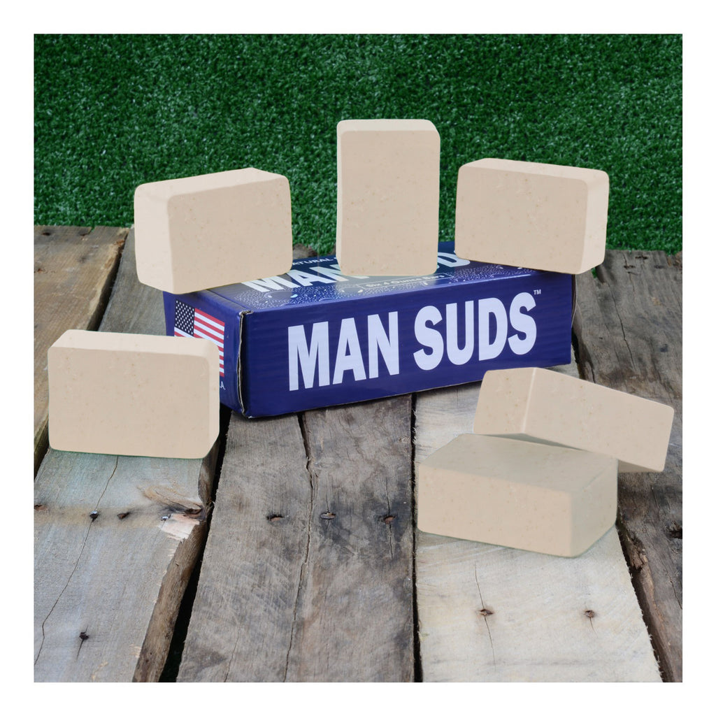 Man Suds - Men's Natural Eucalyptus with Oatmeal Bar Soap
