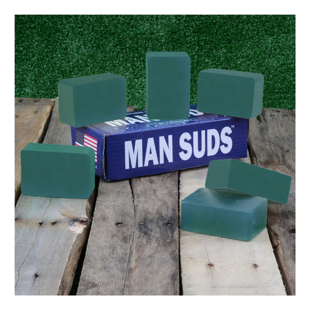 Man Suds - Men's Natural Pine with Charcoal Bar Soap