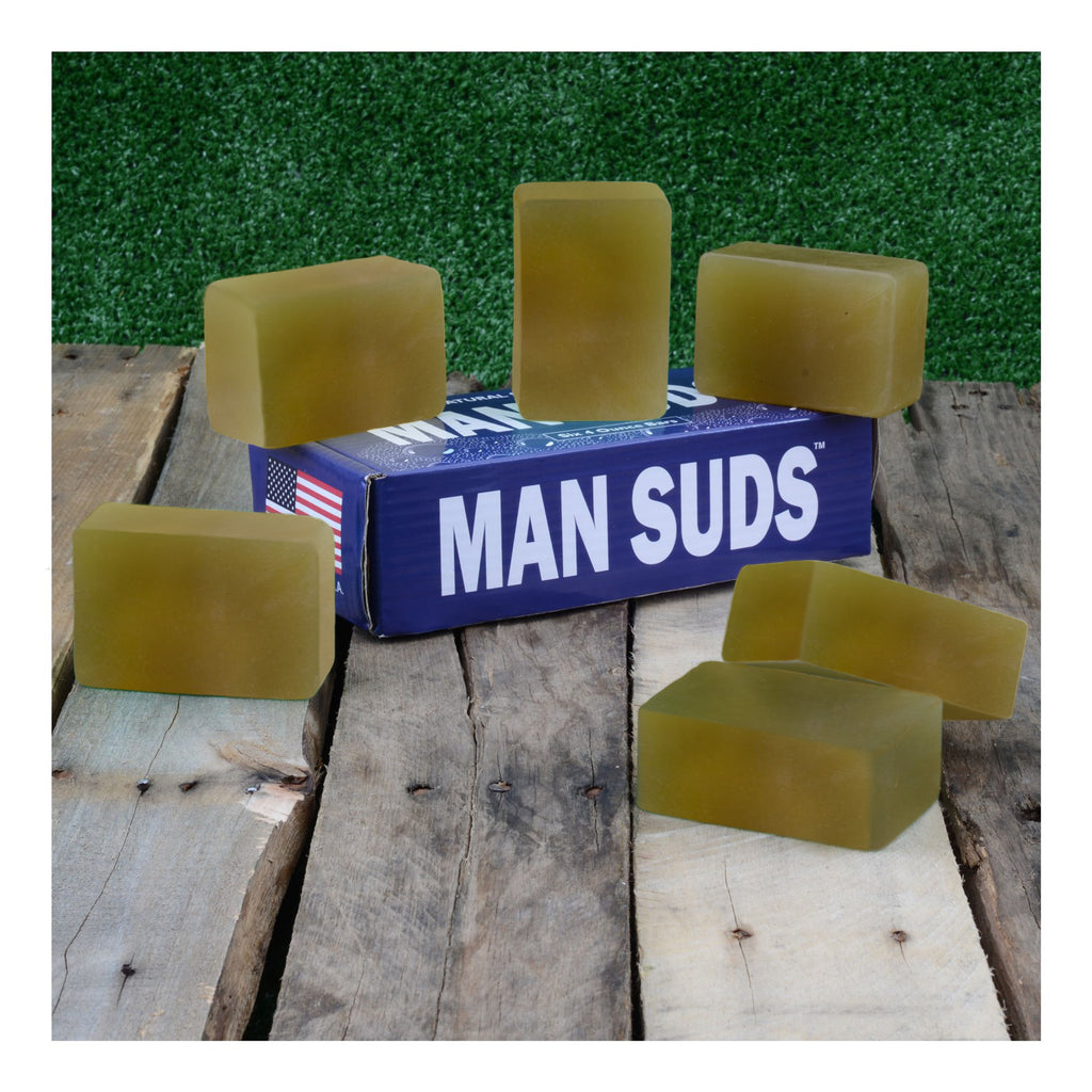 Man Suds - Men's Natural Sandalwood Bar Soap