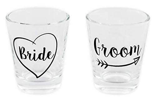 Bride and Groom - Shot Glasses
