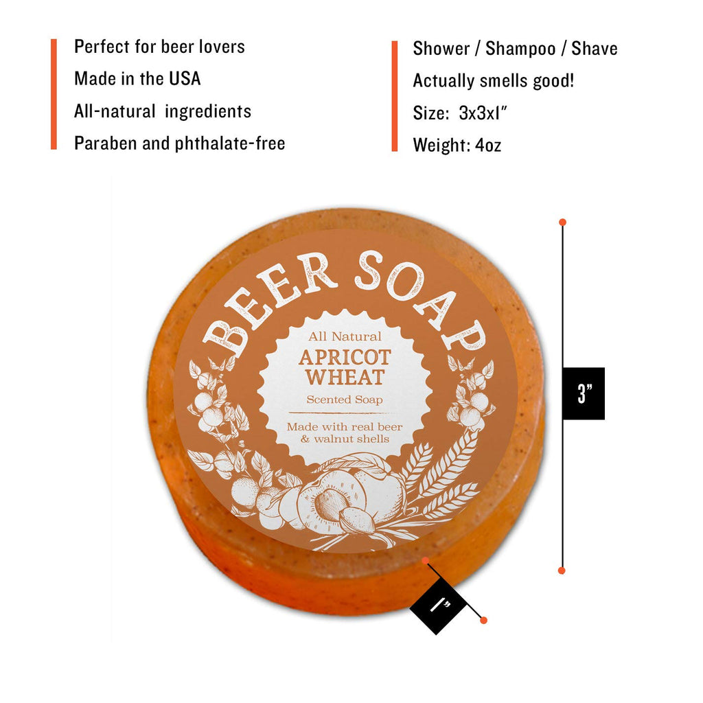 Beer Soap (Apricot Wheat)