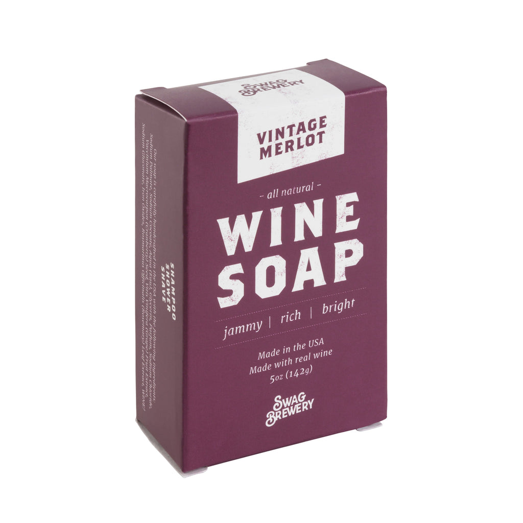 Vintage Merlot Wine Soap