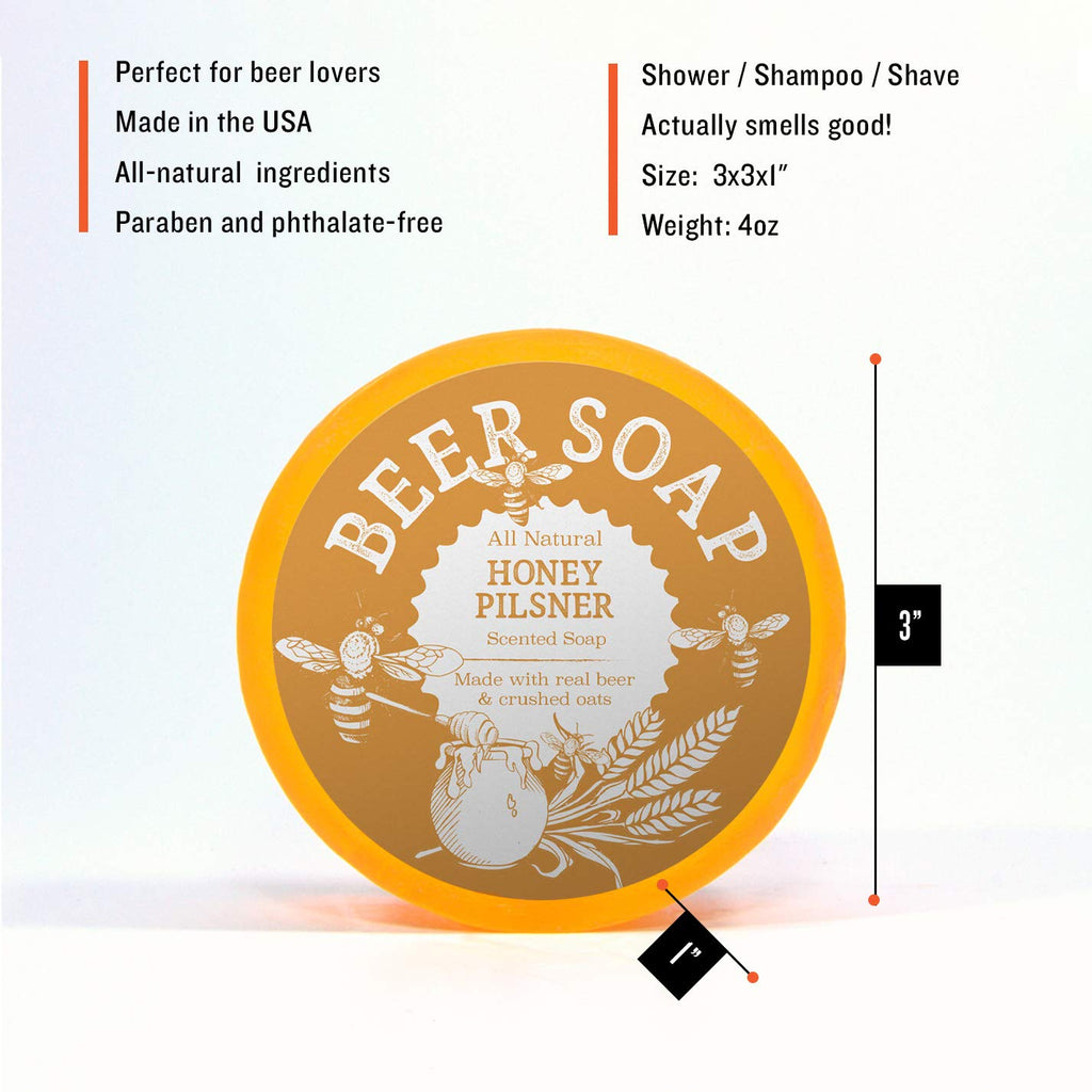 Beer Soap (Honey Pilsner)