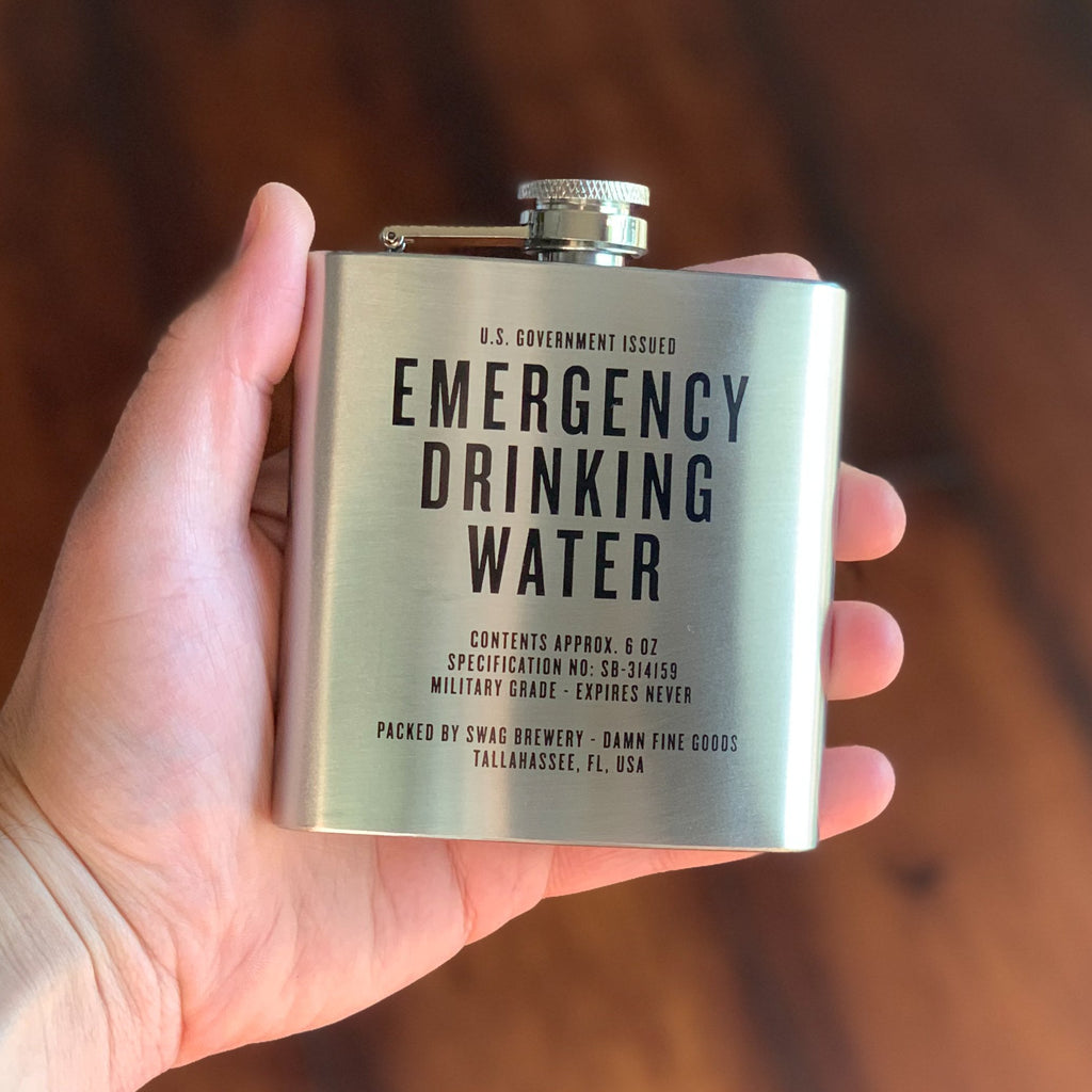 Emergency Drinking Water Flask
