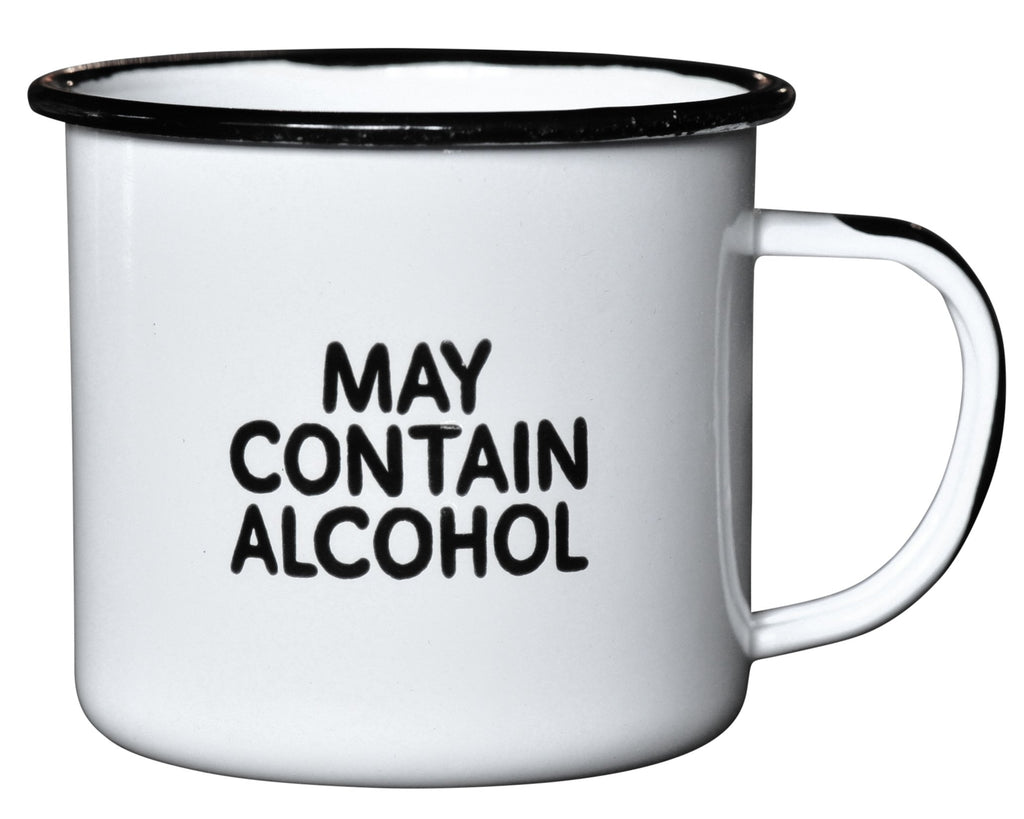 May Contain Alcohol - Enamel Mug