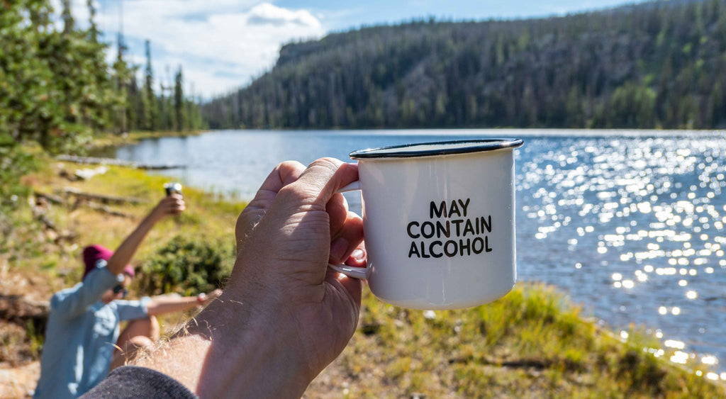 May Contain Alcohol - Enamel Mug