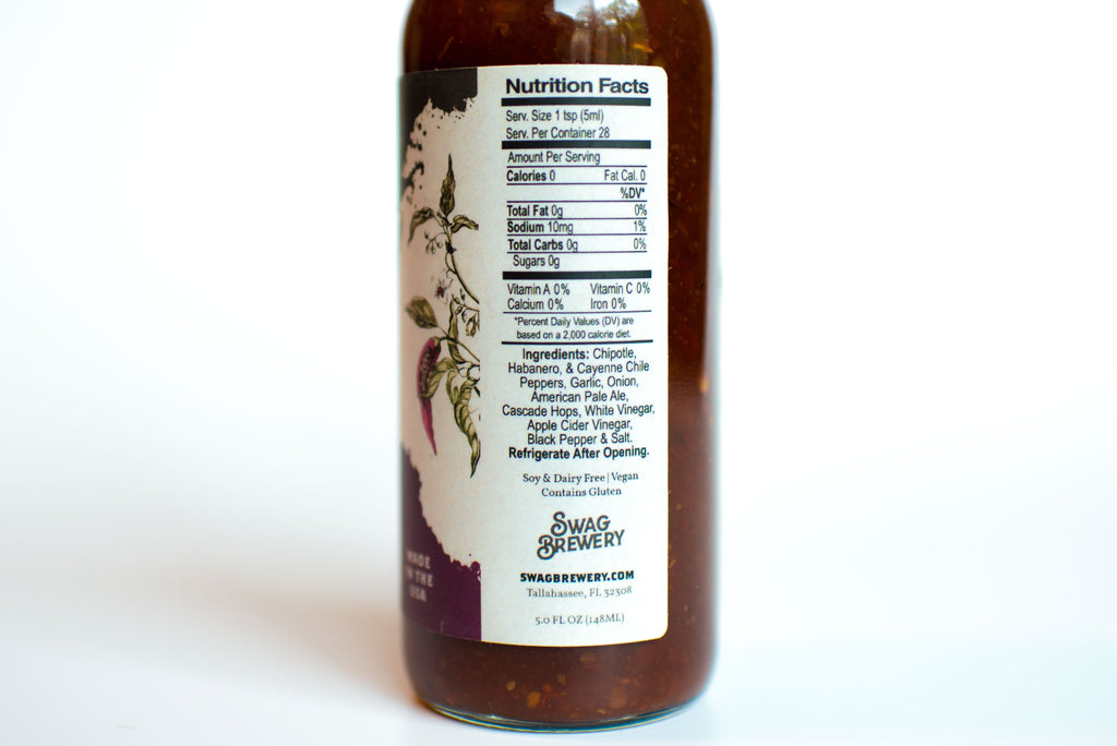 Roasty Chipotle Beer-Infused Hot Sauce