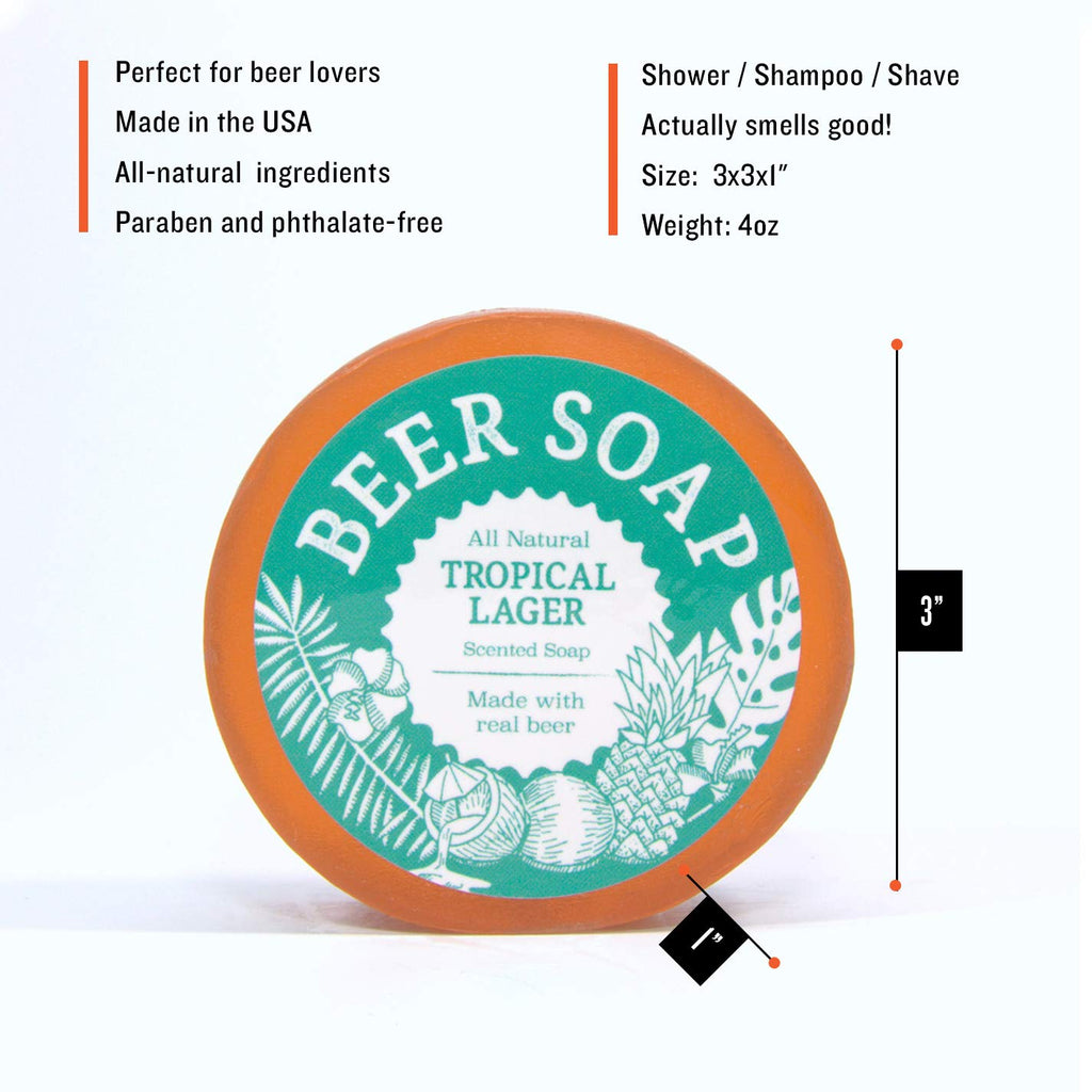 Beer Soap (Tropical Lager)