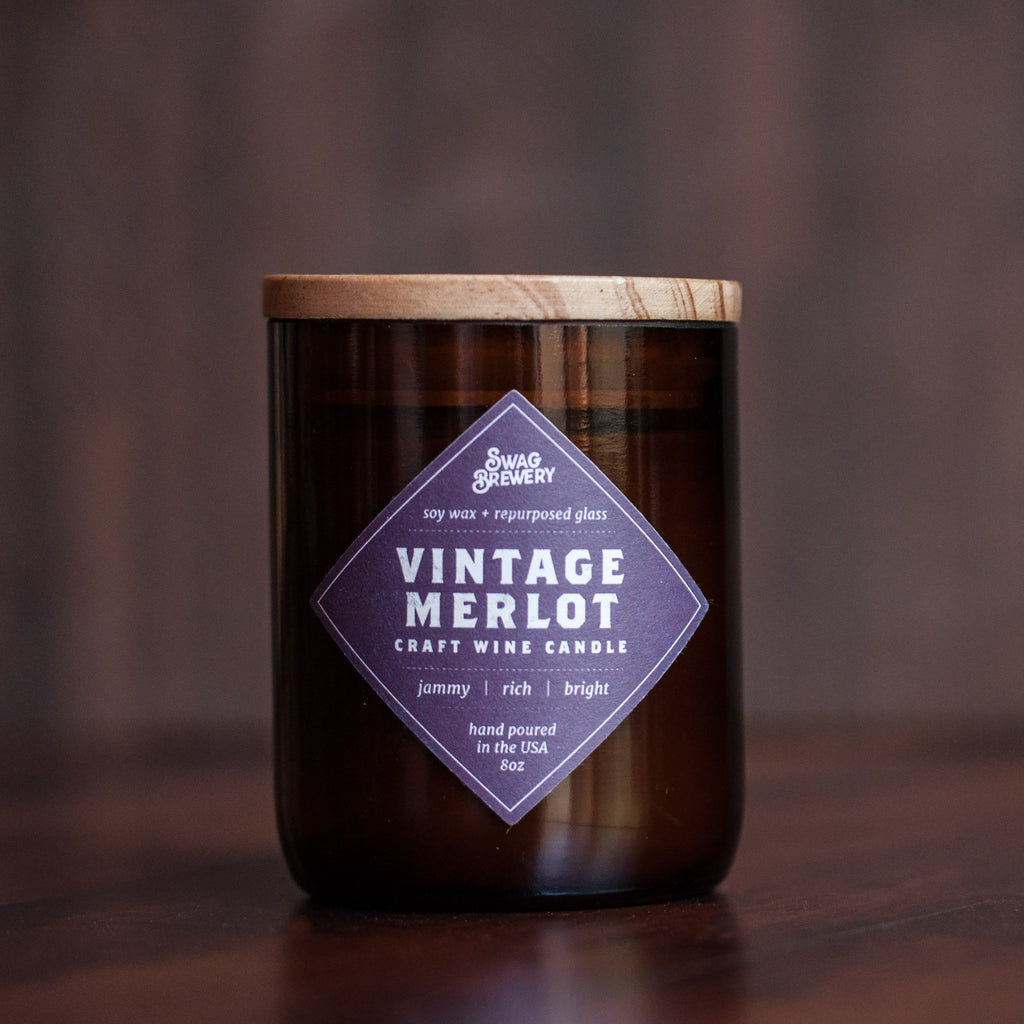 Vintage Merlot | Brew Candle