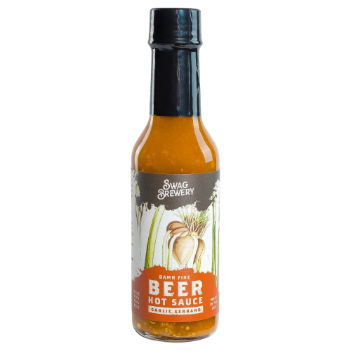 Garlic Serrano Beer-Infused Hot Sauce
