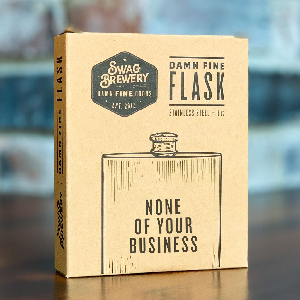 None of Your Business Flask